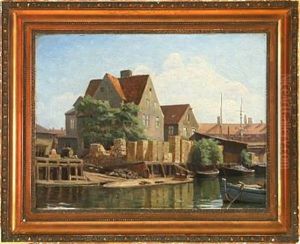 View From Christianshavn In Copenhagen