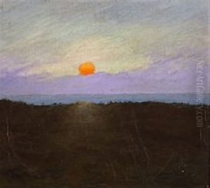Solnedgang by Claus Johansen