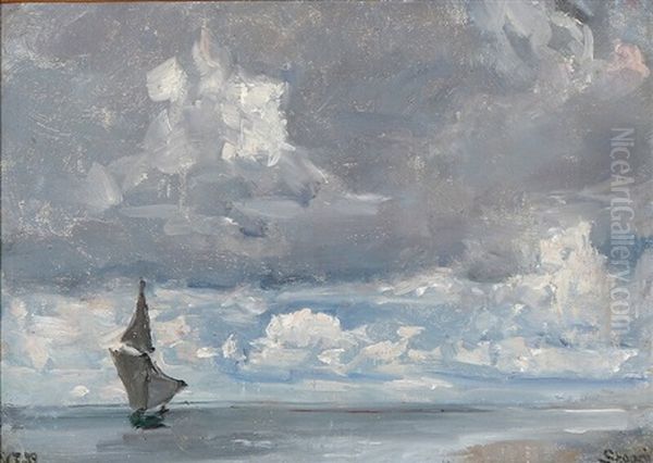 The Clouds Are Gathering Over The Quiet Waters - view 1