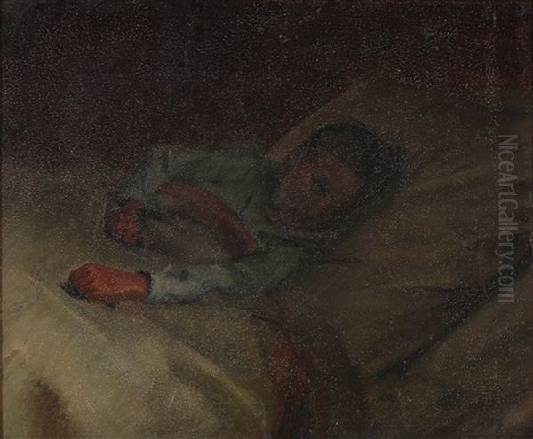 A Resting Boy - view 1