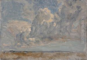 Study Of Clouds by Viggo Johansen