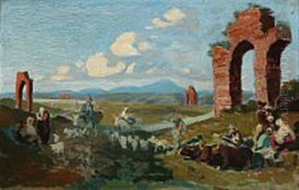 View From The Roman Campagna - view 1