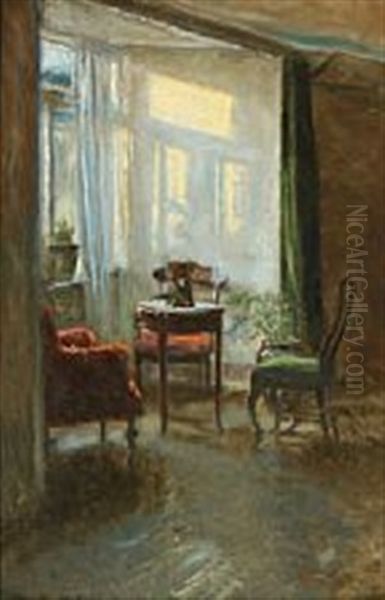 Interior With Sun Beams From The Window - view 1