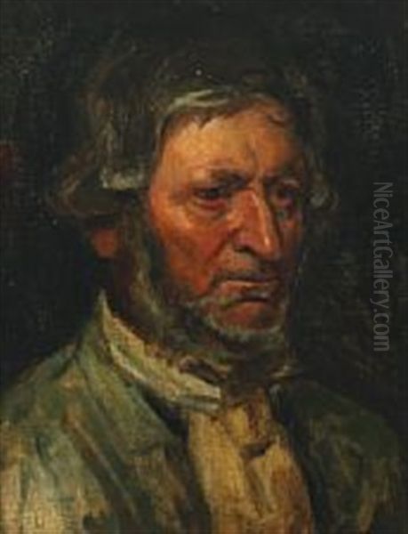 Portrait Of An Elderly Man - view 1