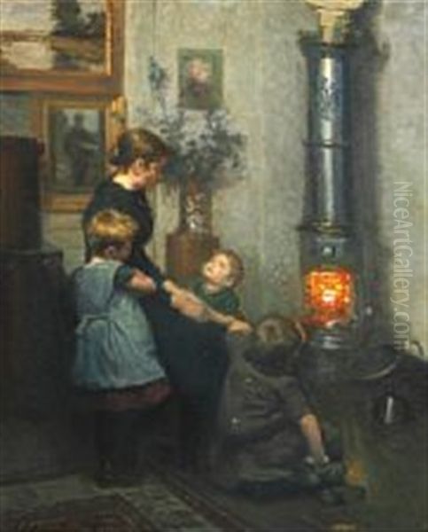 A Mother Telling Stories For The Little Ones - view 1