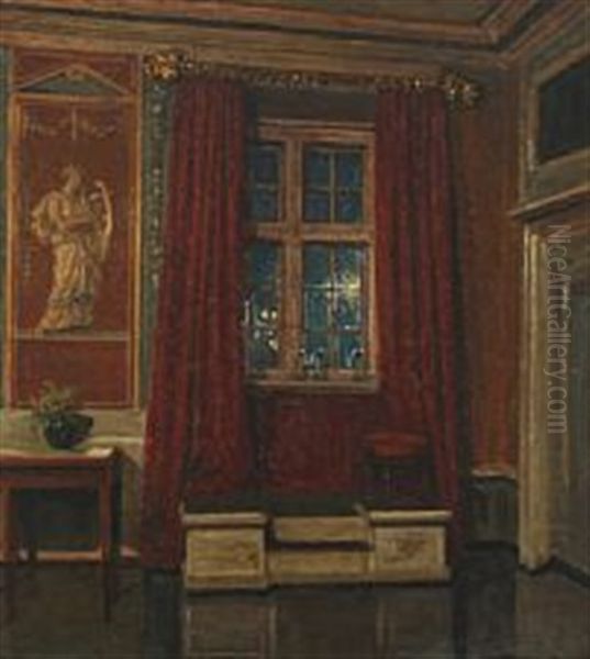 Interior From The Artist's Dining Room At Charlottenborg - view 1
