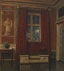 Interior From The Artist's Dining Room At Charlottenborg Interior From The Artist's Dining Room At Charlottenborg
