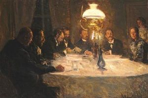 Aftenselskab I Kunstnerens Hjem