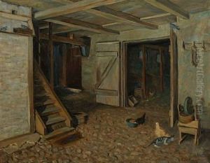 Farm Exterior by Viggo Johansen