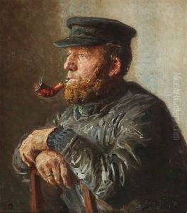 A Smoking Fishermann