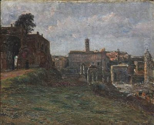Klostret S. Bonaventura Paa Palatin. Roma - view 1
