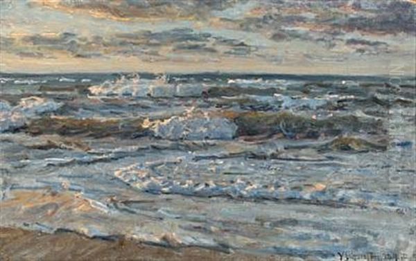 Evening Light At The Beach Of Skagen - view 1