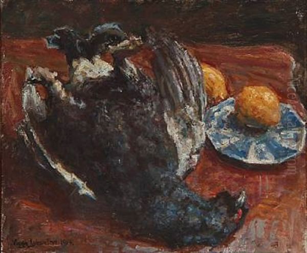 Nature Morte With A Bird And Lemons - view 1
