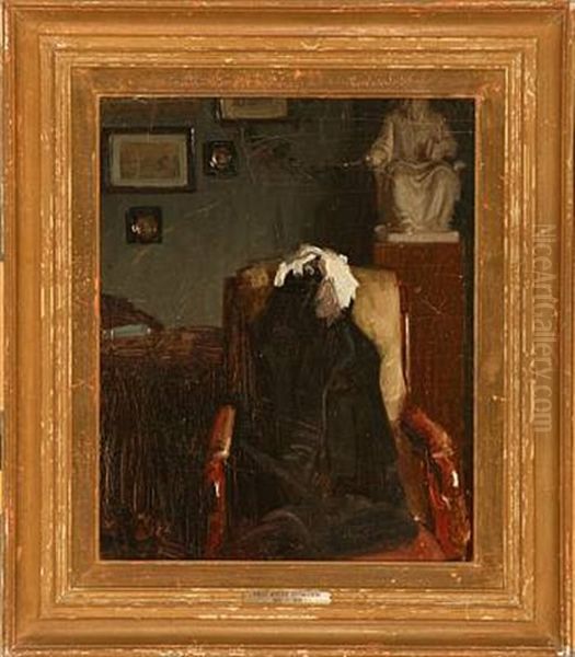 Interior From The Artist's Home (study) - view 1