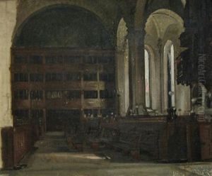 Interior Fra Vor Frelser Kirke, Christianshavn by Viggo Johansen