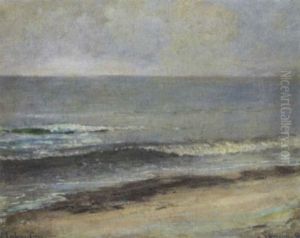 Strandparti - Skagen by Viggo Johansen