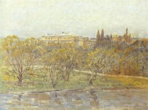 Ugsigt Over Botanisk Have Mod Kunstmuseet