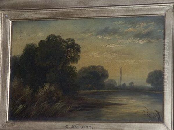 An Extensive Summer River Landscape - view 1