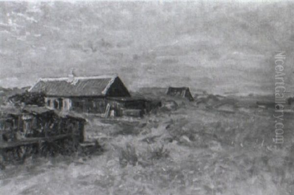 Landskab Med Huse I Skagen - view 1