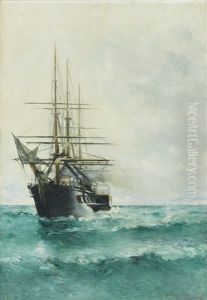 Fransk Pansarkryssare by Arvid Johansson