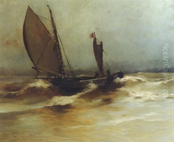 Segelschiffe Auf Hoher See - view 1