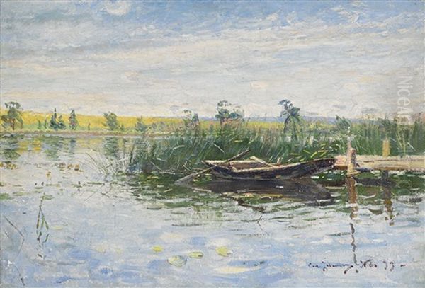 Landskap Med Vattendrag - view 1