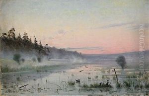 Morgondis Over Sjon by Carl (August) Johansson