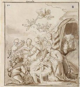 Die Geburt Christi by Marcantonio Bassetti
