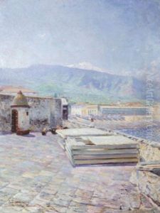 Hamnmotiv Fran Teneriffa