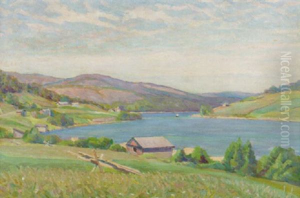 Sommar, Utsikt Over Angermanalven - view 1
