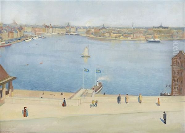 Utsikt Over Stockholms Strom - view 1