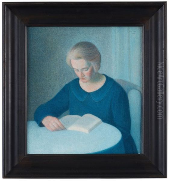 Lasande Flicka (girl Reading) - view 1