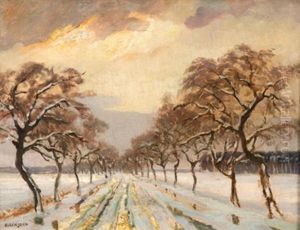 Winterlandschaft by Eugen John