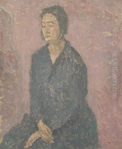 Woman With Hands Crossed (+ Study Of Another Sitter, Verso) by Gwen John