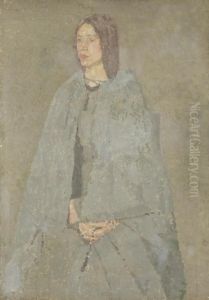 Portrait Of A Girl In Grey by Gwen John