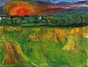 Landscape With Sundown Landscape With Sundown