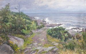 Kuste Auf Bornholm by Erik William Johnsen