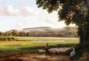 Shepherd With His Flock Shepherd With His Flock