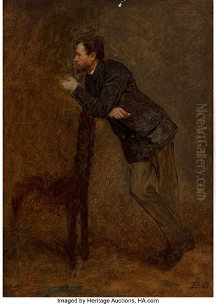 Portrait Sketch Of Sanford Gifford - view 1
