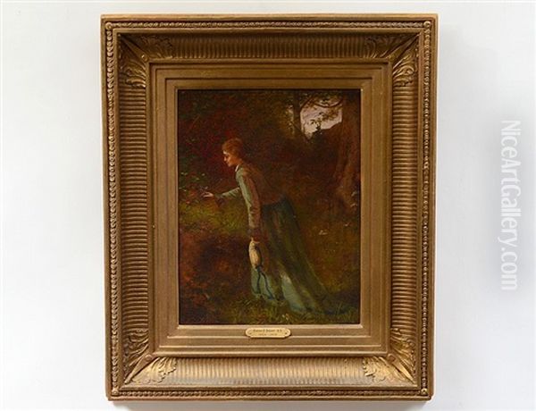 Lady In The Woods - view 1