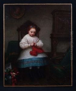 Girl, Room, Doll, Dress