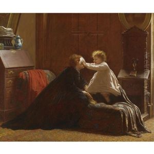 Bo Peep (the Peep) by Eastman Johnson
