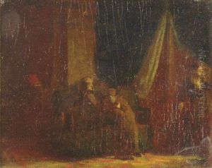 Study For Joseph Mabbett Warren Family by Eastman Johnson