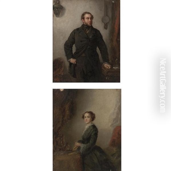 Study For Dr. Wybrandus Hendricksz (+ His Wife; Pair) - view 1