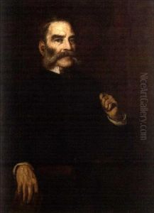 Portrait Of Stephen Payne Nash by Eastman Johnson