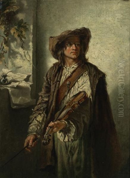 The Violin Player (savoyard Fiddler) - view 1