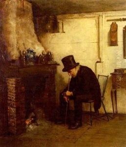Embers by Eastman Johnson