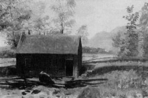 Golden October Catskills by Eastman Johnson