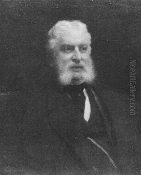 Portrait Of A Man With Mutton-chop Wiskers - view 1