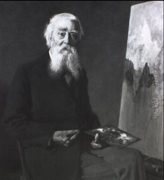 Portrait Of Thomas Moran - view 1